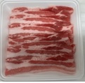 国内産　豚肉　バラうす切り　３５０ｇ １００ｇ当り２３９円【本体】