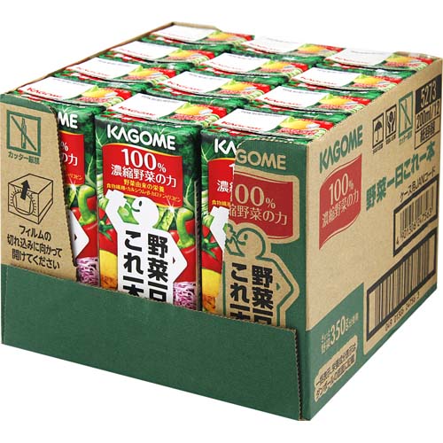 カゴメ 野菜一日これ一本 12本入(ケース在庫がない場合は単品バラでのお届けとなります)
