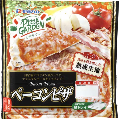 伊藤ハム ピザガーデン ベーコンピザ 1枚