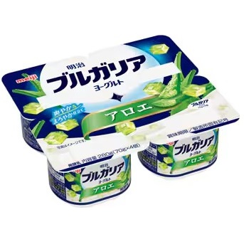 明治　ブルガリアヨーグルト　アロエ ７０ｇ×４