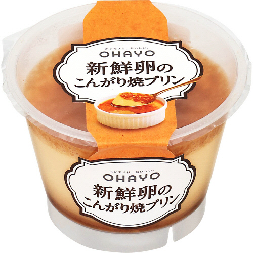 オハヨー新鮮卵の焼プリン 140g