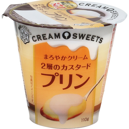 雪印メグミルク　クリームスイーツ　プリン 110g