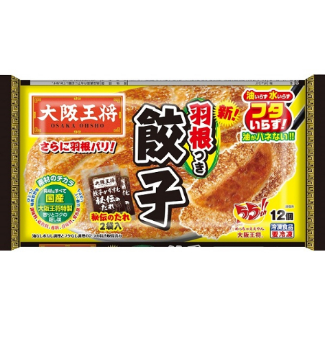 大阪王将 羽根つき餃子 12個入