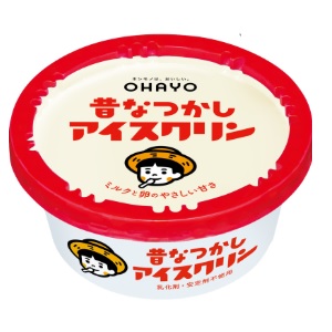 オハヨー　昔なつかしアイスクリン 150ml