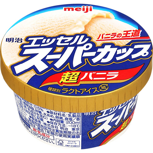 明治　エッセルスーパーカップ超バニラ 200ml