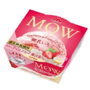 森永乳業　ＭＯＷ煉乳いちご 140ml
