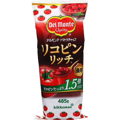 デルモンテ　リコピンリッチ　トマトケチャップ 485g