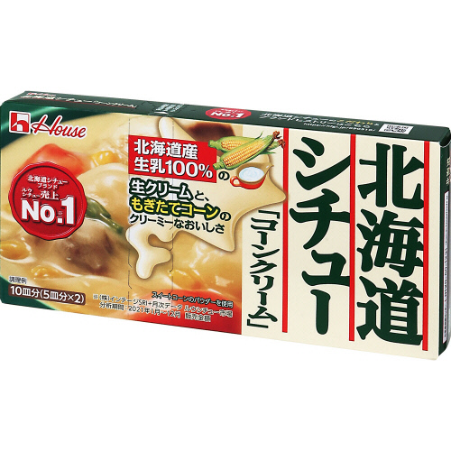 ハウス　北海道シチュー　コーンクリーム 180g