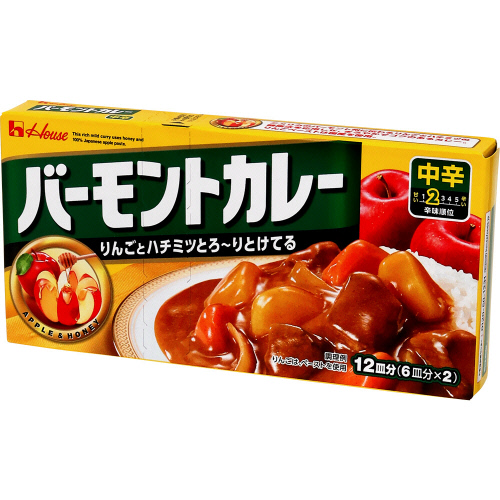 ハウス　バーモントカレー　中辛 230g