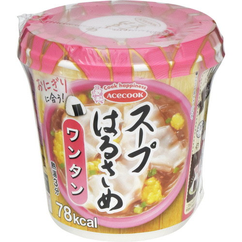 エースコック　スープはるさめワンタン　カップ ２２．０ｇ