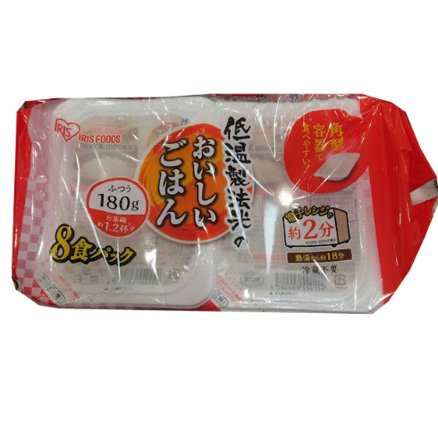 アイリスフーズ　低温製法米のおいしいごはん 180ｇ&times;8