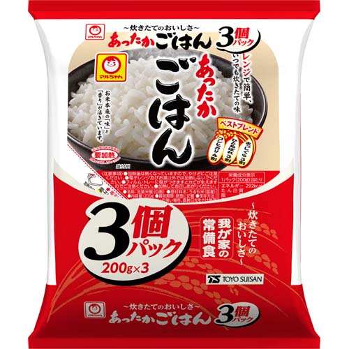 マルちゃん　あったかごはん 200g&times;3個