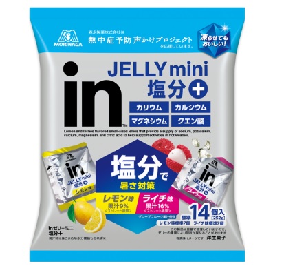 森永製菓ＩＮゼリーミニ 塩分＋ ２５２ｇ １パック