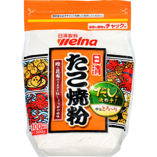 日清フーズ　たこ焼粉 500g
