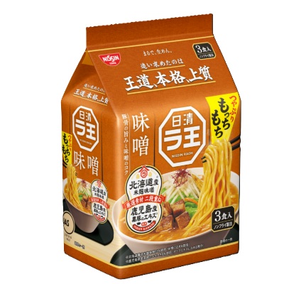 日清ラ王　味噌 ３食パック 276ｇ