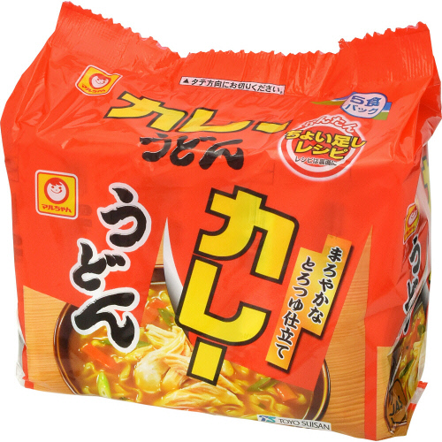 マルちゃん　カレーうどん甘口５食パック 505g