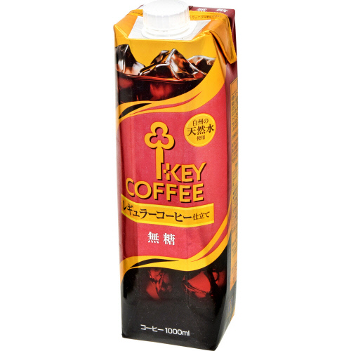 ＫＥＹ　Ｌコーヒー天然水無糖 １Ｌ