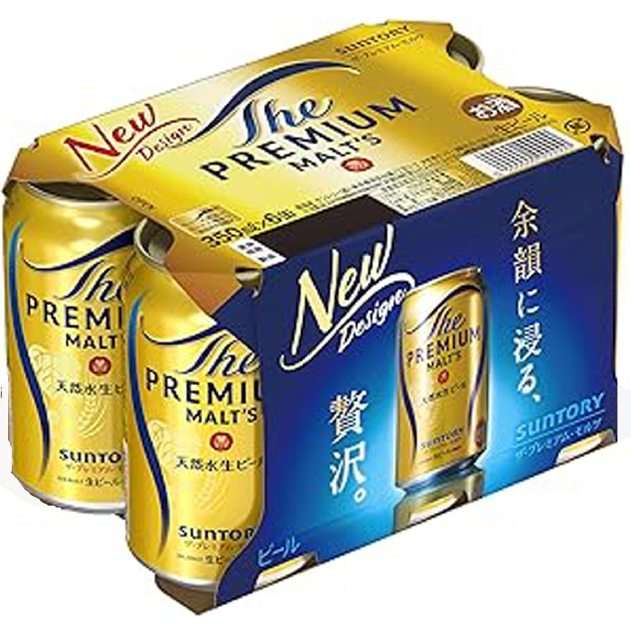 サントリー　ザ・プレミアムモルツ 350ml×6缶(在庫状況により単缶でのお届けとなります)