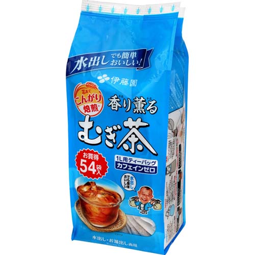 伊藤園　香り薫るむぎ茶ティーバッグ 54袋