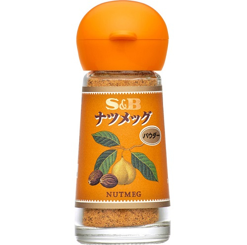 S&B スパイス&ハーブ ナツメッグ パウダー 15g