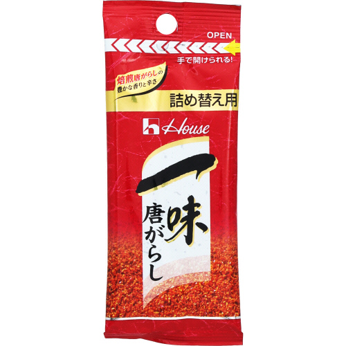 ハウス 一味唐がらし 袋入り 12g