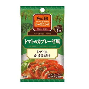 S&Bシーズニングトマトカプレーゼ 7g