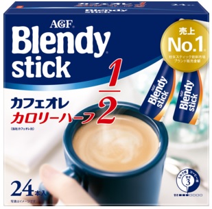 ブレンディ　カフェオレ　カロリ−ハーフ　２４Ｐ １箱