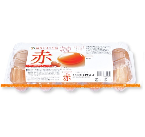 デイリーエッグ　毎日たまご生活（赤） 1ﾊﾟｯｸ(10ｺ入)