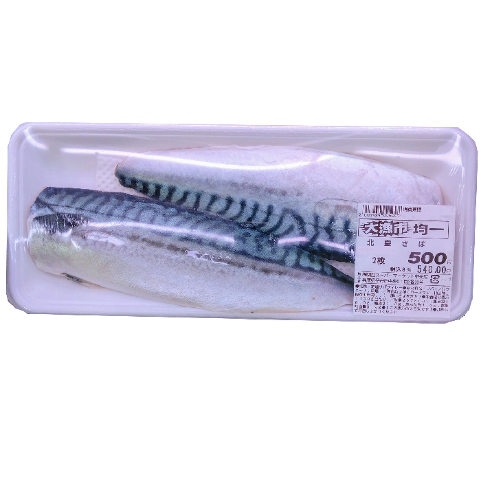 ノルウェー産 冷凍　北皇さば ２枚入