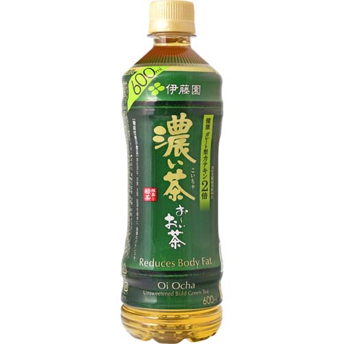 伊藤園　お〜いお茶濃い茶 600ml(1本)