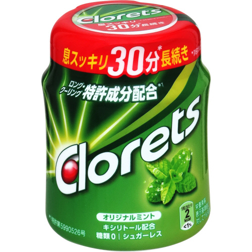 モンデリーズ　クロレッツオリジナルボトルＲ １４０ｇ