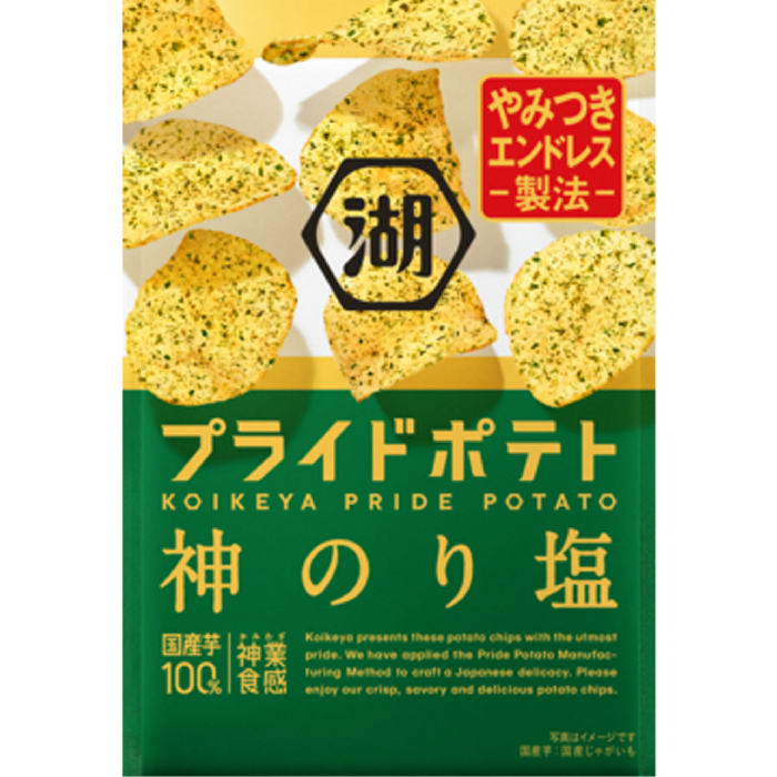 湖池屋　プライポテト神のり塩 ５５ｇ