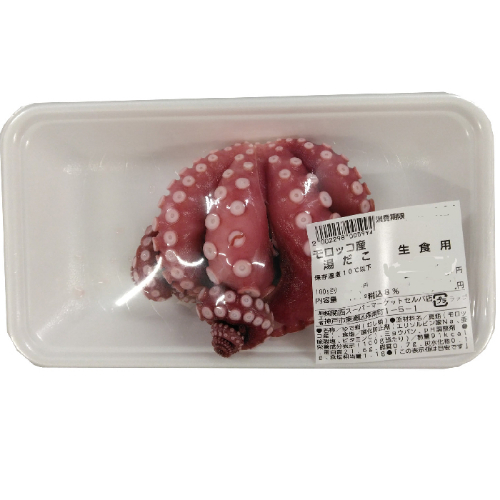 モーリタニア産 湯だこ　生食用　１パック １００ｇ １００ｇ当たり３３９円【本体】