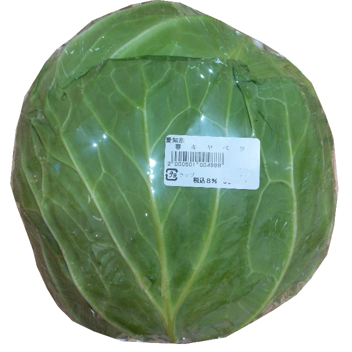 愛知・兵庫産などの国内産　春キャベツ １玉