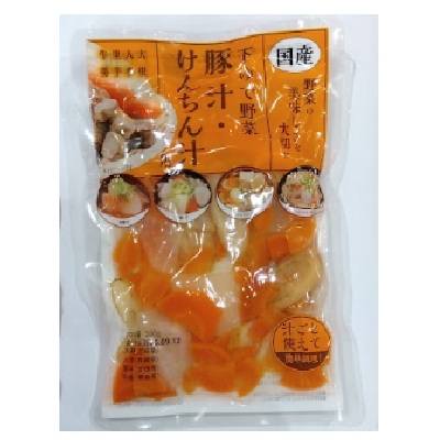 下ゆで野菜豚汁けんちん汁の具 １袋