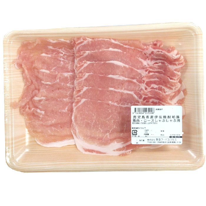 国内産　豚肉・ロースしゃぶしゃぶ用　１６０ｇ １００ｇ当り２１９円【本体】