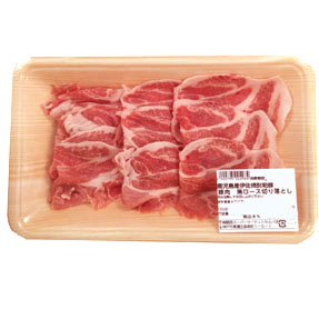 伊佐焼酎粕豚 鹿児島産 豚肉・肩ロース切り落とし 160g 100g当り239円【本体】