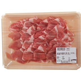 伊佐焼酎粕豚 鹿児島産 豚肉・肩ロース切り落とし 240g 100g当り239円【本体】