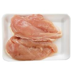国内産　若鶏・むね肉　６００ｇ １００ｇ当り７９円【本体】
