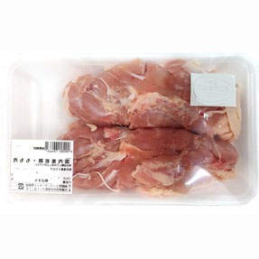国内産　若鶏・もも肉　６００ｇ １００ｇ当り８９円【本体】